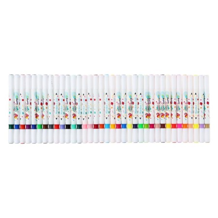A set of markers, 36 colors, bilateral, bullet and mowed tips-2