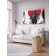 Decorative panel with photo printing "Japanese samurai", horizontal, size 100x150 cm