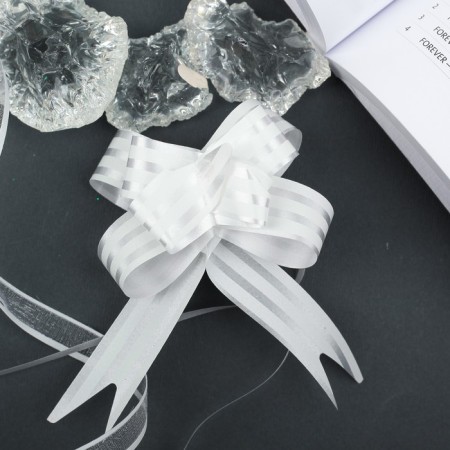 Bow - butterfly no1.8, white-3