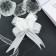 Bow - butterfly no1.8, white
