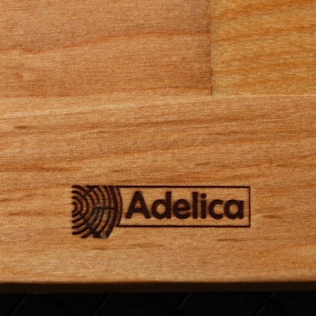 A tray for feeding with pens, 40 × 25 × 1.8 cm, array of birch, soaked in oil-3