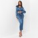 Blouse Women's Silk Mist: Classic Collection p. 50, blue color