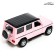 Metal Mercedes-Benz G63 AMG, 1:32, inertia, matte pink color