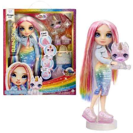 Doll "Amaya Rhine", Rainbow High, with accessories, 28 cm