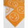 Tricky Tensor Guten Morgen Smile, 450 gr, size 70x140 cm, color orange color
