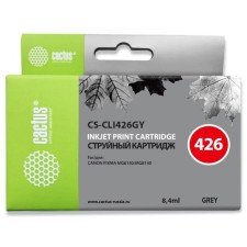 Inkjet cartridge CACTUS CS-CLI426GY Gray for Canon Pixma MG6140/MG8140 (8.2ML)