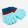 Children's gloves minku colored, col. Blue, 15 rr (15 cm)