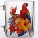 Glass Glass "Tropical Birds", 200 ml, MIX drawing