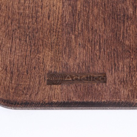 Defense board for serving with ADELICA handle, 36 × 14.5 × 2 cm, dark grab-3