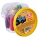 Modeling dough, 12 colors, 15 g each, blue tractor