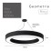 LED GEOMETRIA RING 56W 4000K 4200LM IP40 800x80 mm