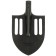 Baying shovel, acute, lightweight, tuleyka 40 mm, without cuttings