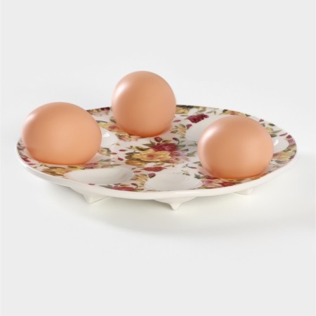 Ceramic stand for eggs “Garden Rose”, D = 19.5 cm-2