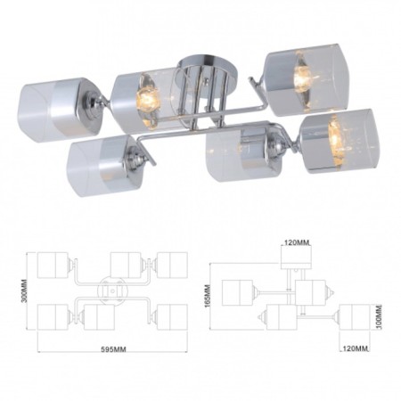 Alana 9113-306 6he27 40W chandelier-4