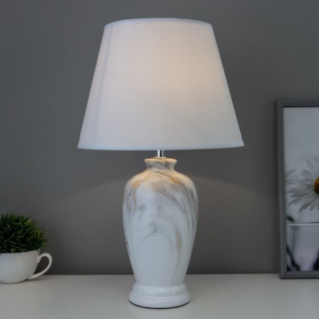 Table lamp "Ilmrammore" 1he27 40W Beige 25x25x42 cm Risalux-1