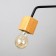 Hugue-2 tablet lamp brown/black 20x20x55cm Risalux
