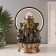 Table Polystone Fountain from the Networks, Siva and Parvati backlight gold 25x20x34 cm