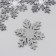 Foamir's blank "Snowflakes" 6 cm, set 6 pcs, silver