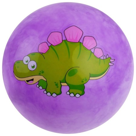 Children's ball "dinosaurics", d = 25 cm, 60 g, color mix-6