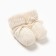 Restoring booties for children, white color, size 11-13