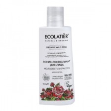 Тоник эксфолиант для лица Ecolatier Organic Wild Rose «Молодость & красота», 150 мл