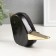 Souvenir ceramics "bird" black with gold 15.5x3.3x9 cm
