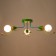 Causte "Bukashki" 3he27 Green 58x58x25 cm Bayerlux