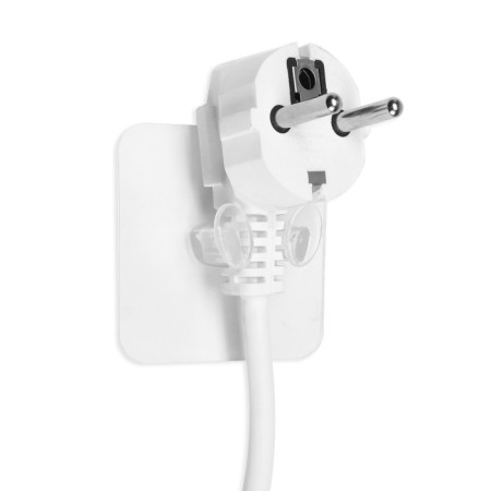 Holder with an adhesive surface of the tundra, 60x60 mm, for a fork, transparent-15