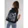 Ryukzak "Emblem", 33x13x40, lightning department, n/pocket, black