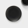 Tea couple ceramic with a spoon "Mati", 2 items: a cup 280 ml, a saucer d = 13.5 cm, black color