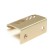 Handle cappio, m/o 32 mm, with a pattern, matte gold color