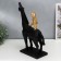 Polystone souvenir "Kid on horseback" 40x12x28 cm