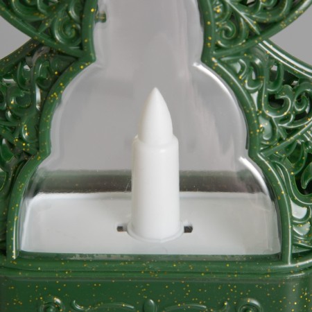 Lamp "New Year tree" 3haa green 5.5x13x17cm-5