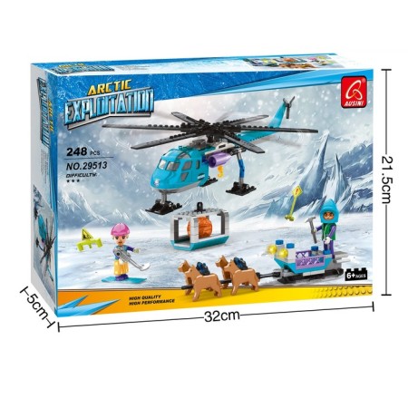 Designer Arctic "Helicopter and Soldier", 248 details-2