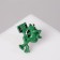 The frog icon with a tape recorder, the color is green