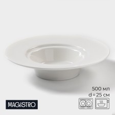 Porcelain plate for Magistro paste 