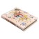 Gift notebook, A6, 100 sheets, a colored block, with a curly knife on a magnet, "anime", mix