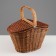 Basket wicker "picnic", 35 × 20 × 22 cm, rattan