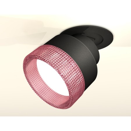 A set of built -in rotary lamp with composite crystal Ambrella Light, Techno, XM8102542, Black Sand Color-2