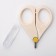 Manicure scissors for children, with a protective cap