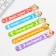 New Year. Bookmarks for books Figure cardboard "Cute animals" 5 pcs.