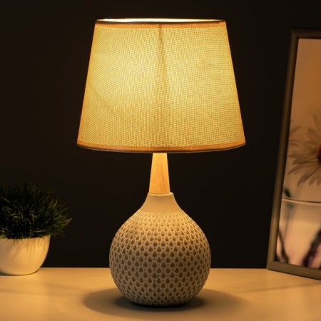 Table lamp 320624/1 E14 40W white 22x22x37 cm Risalux-1