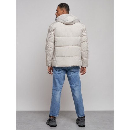 Winter jacket, size 56, light-beige color-3