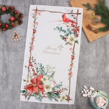Ethel Poinsiath towel 40x73 cm, 100% cotton, sarzha 190 g/m2
