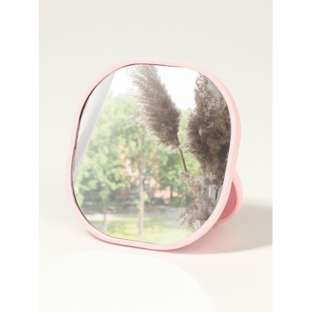 Pocket mirror “pattern”, with a stand, 8 × 8 cm, black color-1