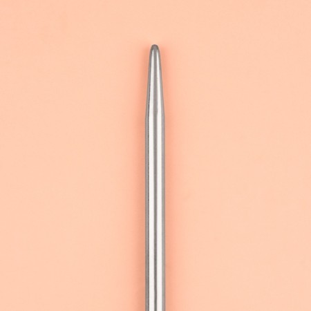 Knitting needles, straight lines, d = 3 mm, 35 cm, 2 pcs-3