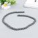 Beads for aromatherapy with the hole "Round. Ashes" d = 0.6 cm set of 60 pcs +-5