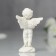 Polystone souvenir "Angel with a bouquet of roses" mix 7.2x4.5x2.8 cm
