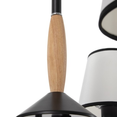 Brussels chandelier 3x60W E14 Black 58x58x85 cm Bayerlux-6