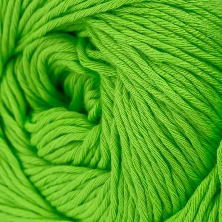 Yarn "Bouquet Unicolor" 100% cotton 200m/100g (3219 bright salad)-2